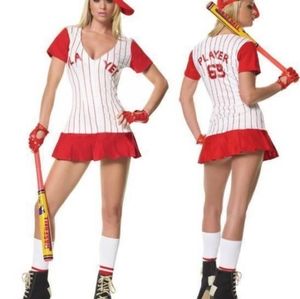 SM/MED Sexy Baseball Player #69 Halloween Dress